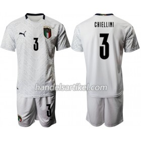 Italien Chiellini 3 Kinder Auswärts Trikotsatz Euro 2020 Kurzarm (+ Kurze Hosen)